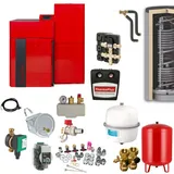 ThermoFlux Pelletkessel | PellFlux Lambda 18 | 18 kW | Komplettset