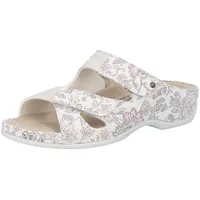 Berkemann Damen Janna Pantoletten, Weiß (Weiß/Cracke 244), 37 EU