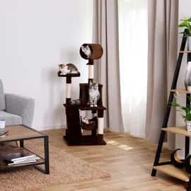 LIONTO Kratzbaum 133 cm braun