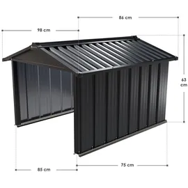 Juskys Mährobotergarage MGMT1