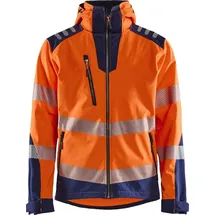 Blåkläder Blakläder® High Vis Softshell Jacke High Vis 4491 2513 in div. Farben - high vis orange/marineblau - XS