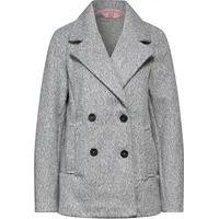 STREET ONE Damen A101060 Strukturjacke, Frost Grey Melange, 42