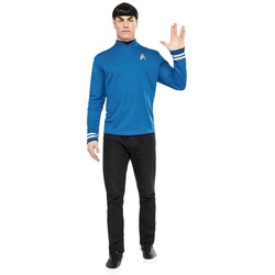 Rubie ́s Kostüm Star Trek Spock, Original ‚Star Trek Beyond‘ Kostüm für Herren blau S