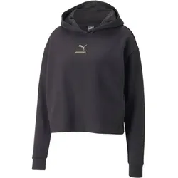 PUMA Damen Kapuzensweat Better Hoodie FL, PHANTOM BLACK, XL