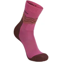 Icebreaker Merino Hike+ Medium Crew Across The Peaks Socken