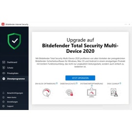 BitDefender Internet Security 2020 Vollversion 1 Gerät 3 Jahre ESD