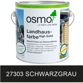 OSMO Landhausfarbe 2,5 l schwarzgrau