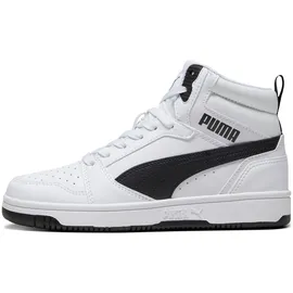 Puma Rebound V6 Mid Kinder Puma White/Puma Black 36
