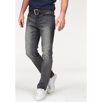 bruno banani Straight-Jeans Hutch 29, Länge 30, grey-washed, , 37383918-29 Länge 30