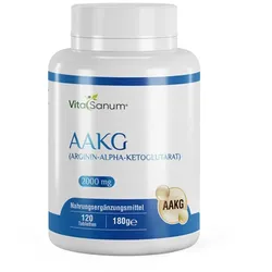 VitaSanum® - AAKG (ARGININ-ALPHA-KETOGLUTARAT) 2000 mg 120 Tabletten