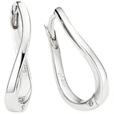 aniston jewelry & watches Creolen Klappcreole Silber 925 rhodiniert