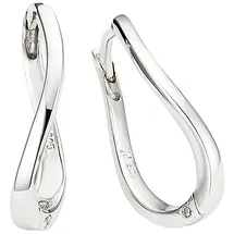 aniston jewelry & watches Creolen Klappcreole Silber 925 rhodiniert