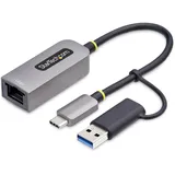 Startech USB-C auf USB-A Adapter 0,15 m Grau