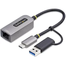 Startech USB-C auf USB-A Adapter 0,15 m Grau