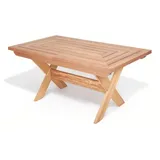 aea Gartentisch 140 x 80 x 65 cm Braun