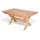 aea Gartentisch 140 x 80 x 65 cm Braun