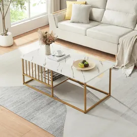 [en.casa] Raukurg Weiß MDF 120 x 60 x 44 cm