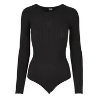 URBAN CLASSICS Langarmbodie Schwarz XXL