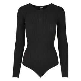 URBAN CLASSICS Langarmbodie Schwarz XXL