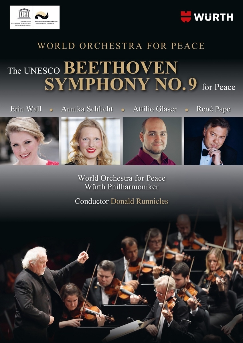 The Unesco Beethoven No.9 For Peace - Runnicles  World Orchestra for Peace  Pape. (DVD)