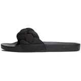 Tommy Hilfiger TJW Braided Slides Schwarz 36