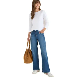 Cecil Basic U-Boot Shirt Weiß M