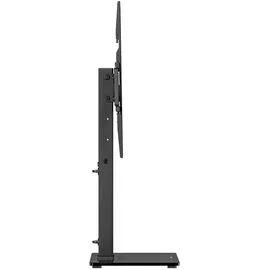 Maclean Brackets Universal-TV-Ständer 32-65 Zoll max. 40kg VESA 400x400 Schwarz Glas/Kunststoff/Stahl