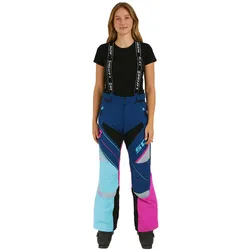 SCOTT Shell Pro Damen Moto-Cross Latz-Hose Motorsport-Kleidung wasserdichte Softshell-Hose 245006 5340 Blau/Pink - S