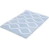 KLEINE WOLKE Piana Stahlblau 70 x 120 cm