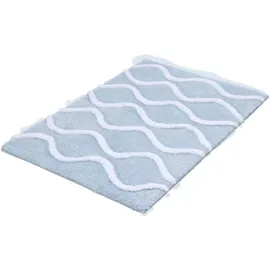 KLEINE WOLKE Piana Stahlblau 70 x 120 cm