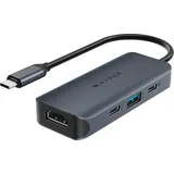 Hyper HyperDrive Next 4 Port USB-C Hub, USB-C 3.1 [Stecker] (HD4001GL)