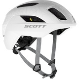 Scott La Mokka Plus Sensor Helmet Weiß M