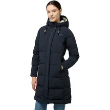 Jack Wolfskin Winter-Daunenmantel Nordlicht Coat (Fleece-Futter) navyblau Damen