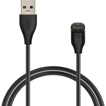 kwmobile USB Kabel Charger kompatibel mit Garmin Fenix 5 / Fenix 6 / Fenix 7 / Forerunner 745 / Tactix Delta Ladekabel - Smart Watch Ersatzkabel - Fitnesstracker Aufladekabel in Schwarz