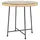 vidaXL Bistrotisch Ø 80 x 10 cm Braun