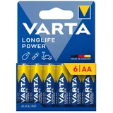 Varta Longlife Power AA 1,5 V 6 St.