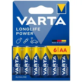 Varta Longlife Power AA 1,5 V 6 St.