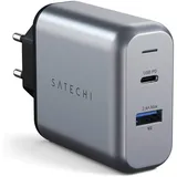 Satechi 30W Dual-Port Wall Charger Space Grey