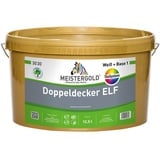 5x Wandfarbe Meistergold Doppeldecker ELF 3030 Deckklasse 1 weiß 12,50 l Posten