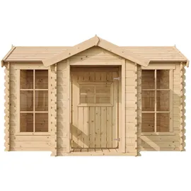 TIMBELA Spielhaus M520 Beige Holz