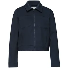 STREET ONE Jacke mit Zipper und Brusttaschen - Blau