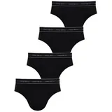 Nur Der 3D-Flex Classic Slips schwarz/weiß M 4er Pack