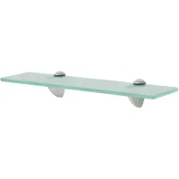vidaXL Wand Regal Glasregal Glasboden Glasablage Badregal Glas 40x20 cm 8 mm