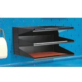 Durable Sortierstation schwarz mit 3 Fächern