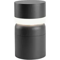 faro BARCELONA Sockelleuchte Aluminium 25,0 cm inkl. LED 3000K IP54 dunkelgrau