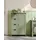 VASAGLE Badezimmerschrank 30 x 55 x 82 cm Grün