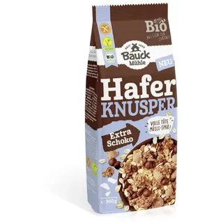 Bauckhof Hafer Knusper Müsli Schoko bio