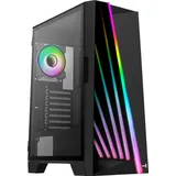 AeroCool Midi Mirage (Black/Win/RGB)mi.ATX/ATX/ITX