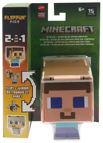 MINECRAFT FLIPPIN' FIGS Sortiment, 1 Stück, sortiert