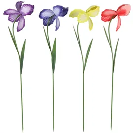 Karlie Gartenstecker Iris Metall 23 x 94 cm Blau/Mehrfarbig